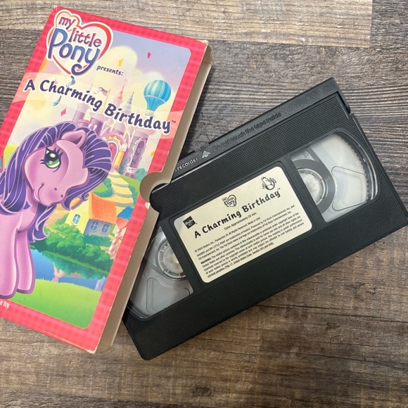 My Little Pony A Charming Birthday (VHS, 2003) Hasbro Factory Sealed - Picture 5 of 5